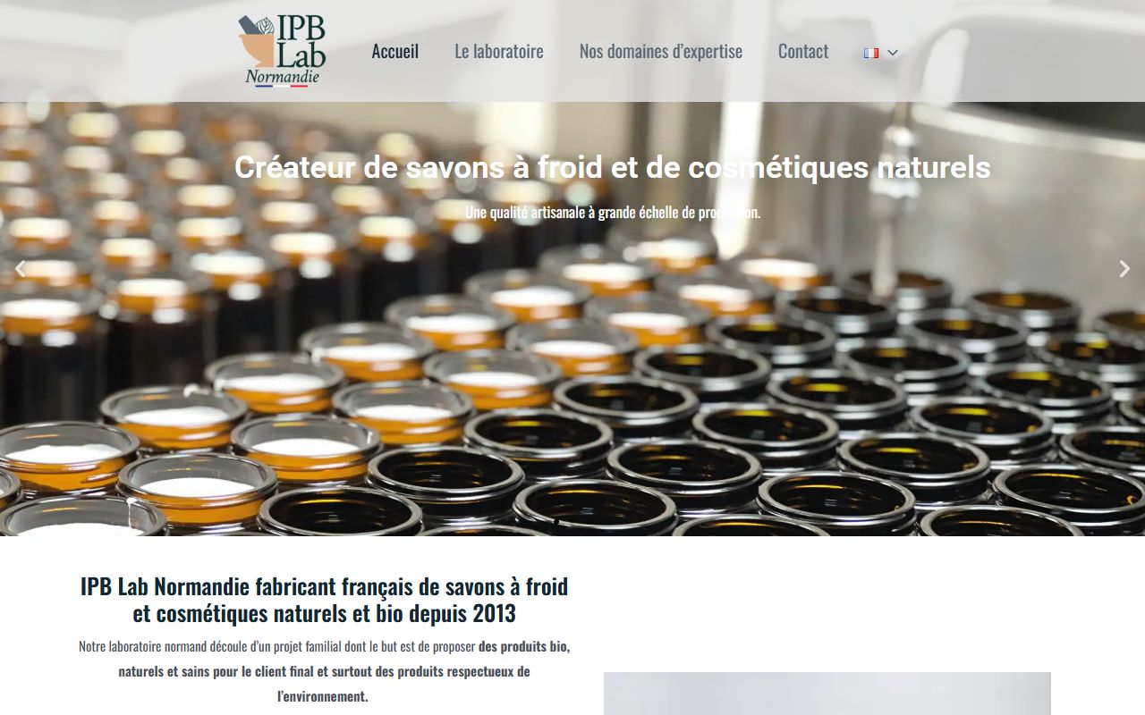 IPB Lab Normandie - Laboratoire cosmétiques